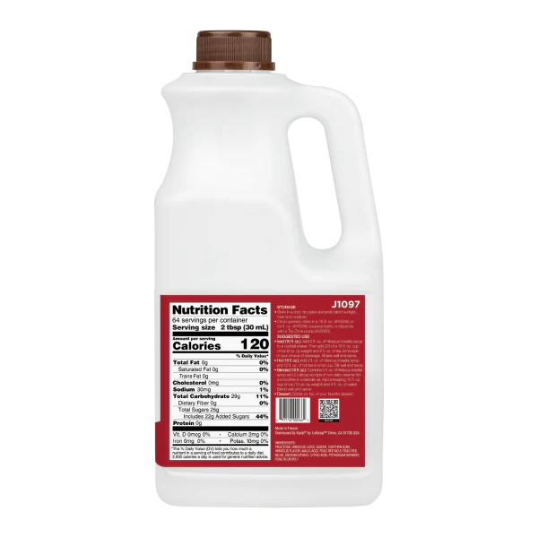 Hibiscus (Jamaica) Syrup - Bottle (64oz) - Image 4