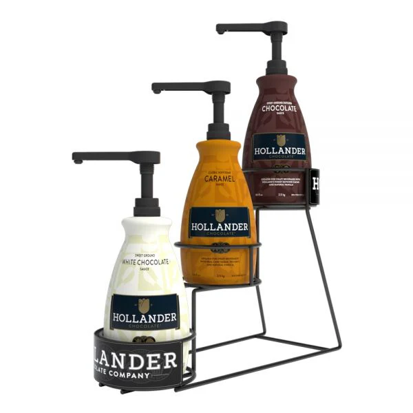 Hollander 3 Tier Wire Sauce Rack, for 64 oz bottles - 1 pc - Image 3