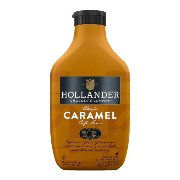 Hollander Classic Koffiebar Caramel Sauce - Bottle (14 fl oz)
