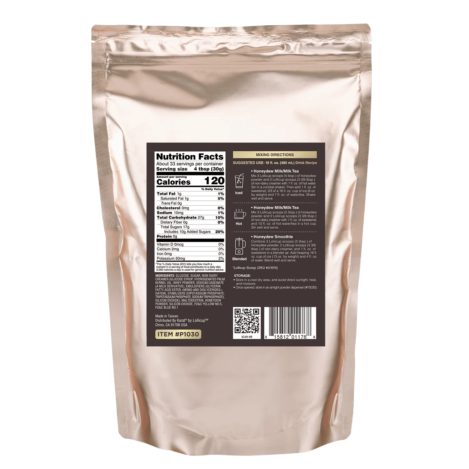 Honeydew Powder - 2.2 lbs - Image 7