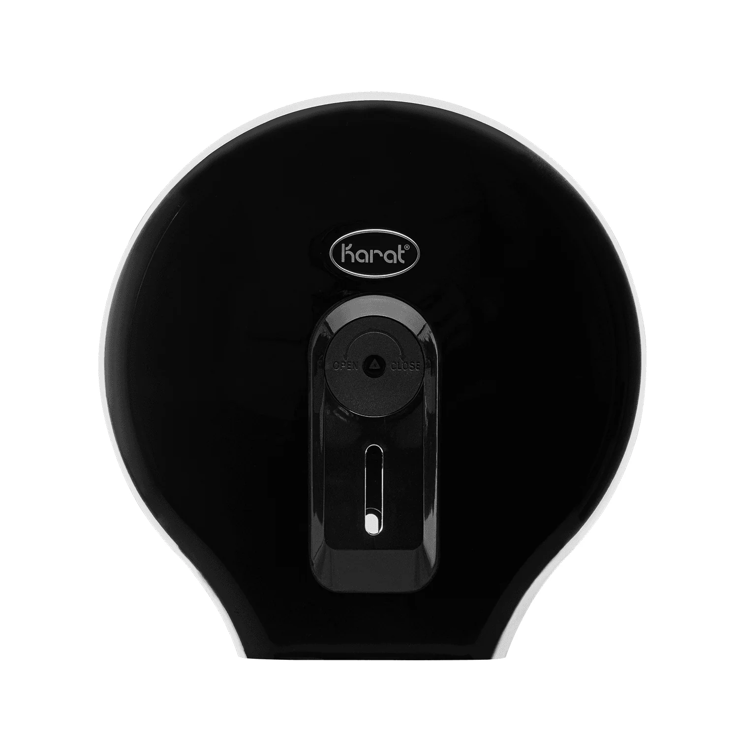 10" Jumbo Roll Tissue Dispenser, Black - 1 unit - Image 2