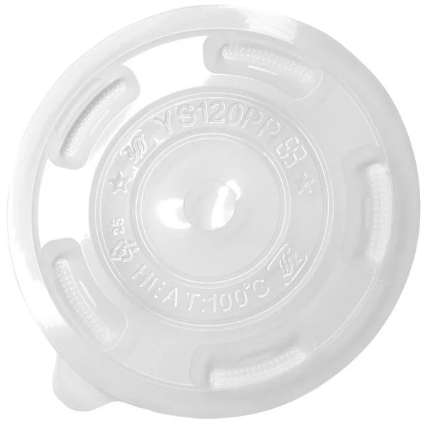 [1,000 ct] Plastic Cup Lids, PP, 120 mm - Image 2