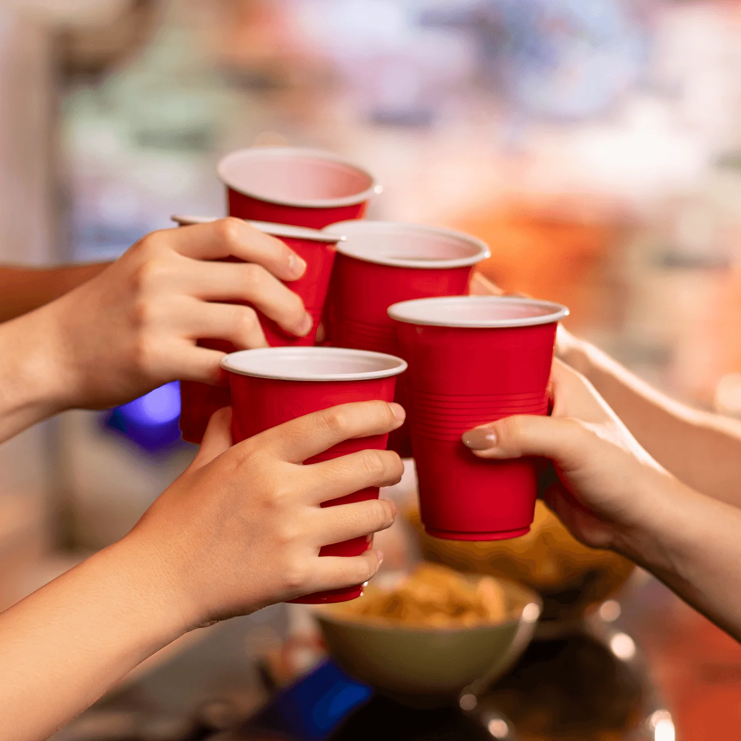 [600 ct] 16 oz Party Cup | Red |  BPA Free | PP - Image 5