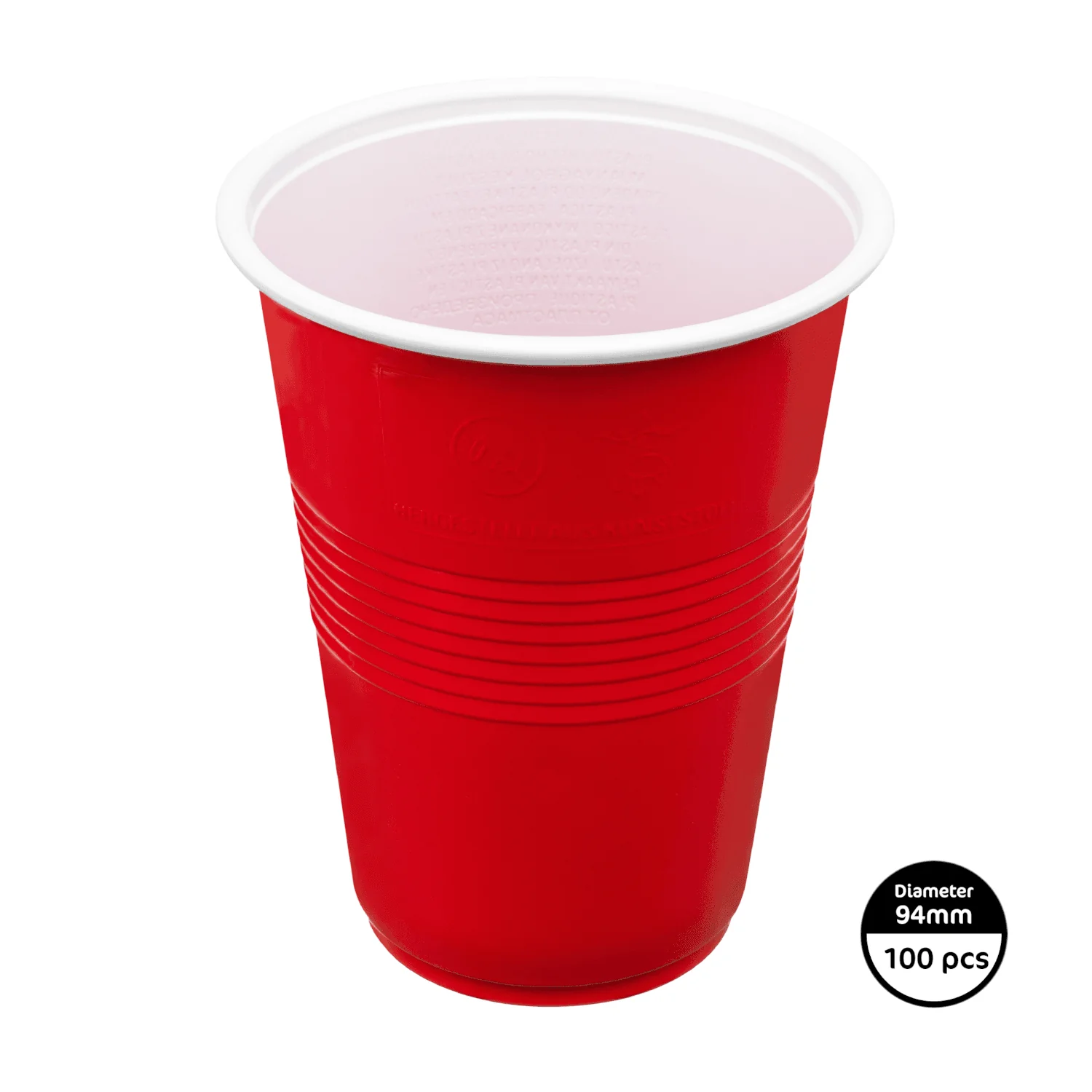 [600 ct] 16 oz Party Cup | Red |  BPA Free | PP - Image 8
