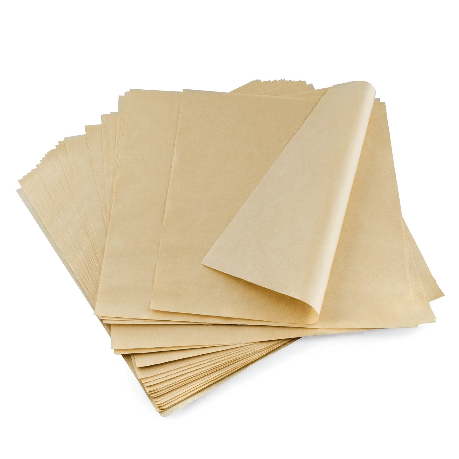 [3,000 sheets] 18" x 18" Grease Resistant Deli Wrap / Paper Liner Sheets, Kraft - Image 2