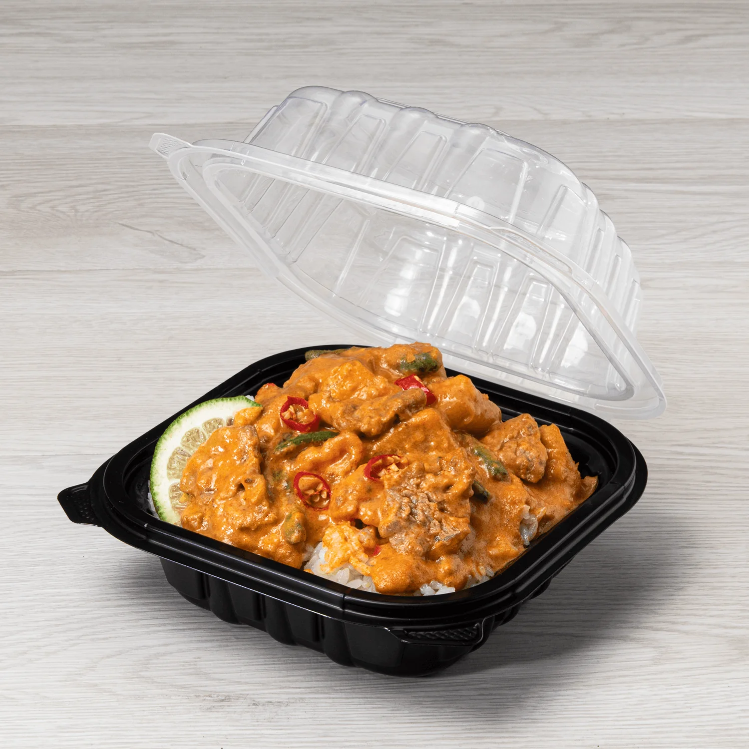 [300 ct] 6" x 6" Premium PP Hinged Container - Image 5