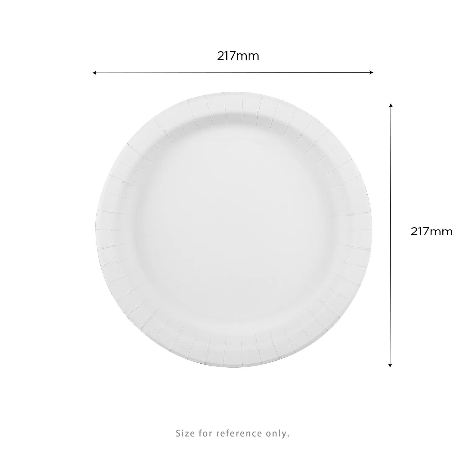 Karat 8.5" White Paper Plate - 200 pcs - Image 5