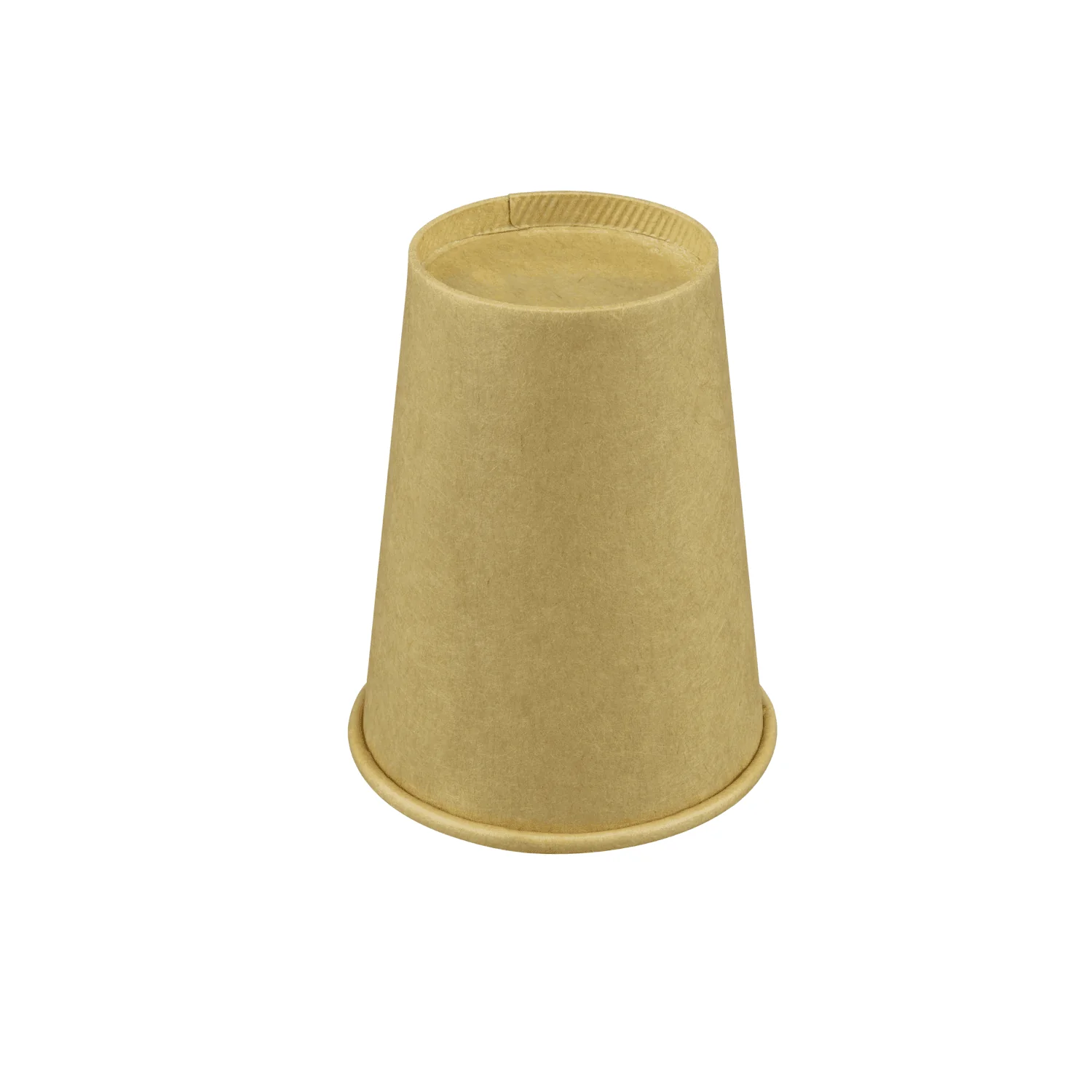 [1,000 ct] 8 oz Paper Coffee Cups | Kraft | 80 mm - Image 6