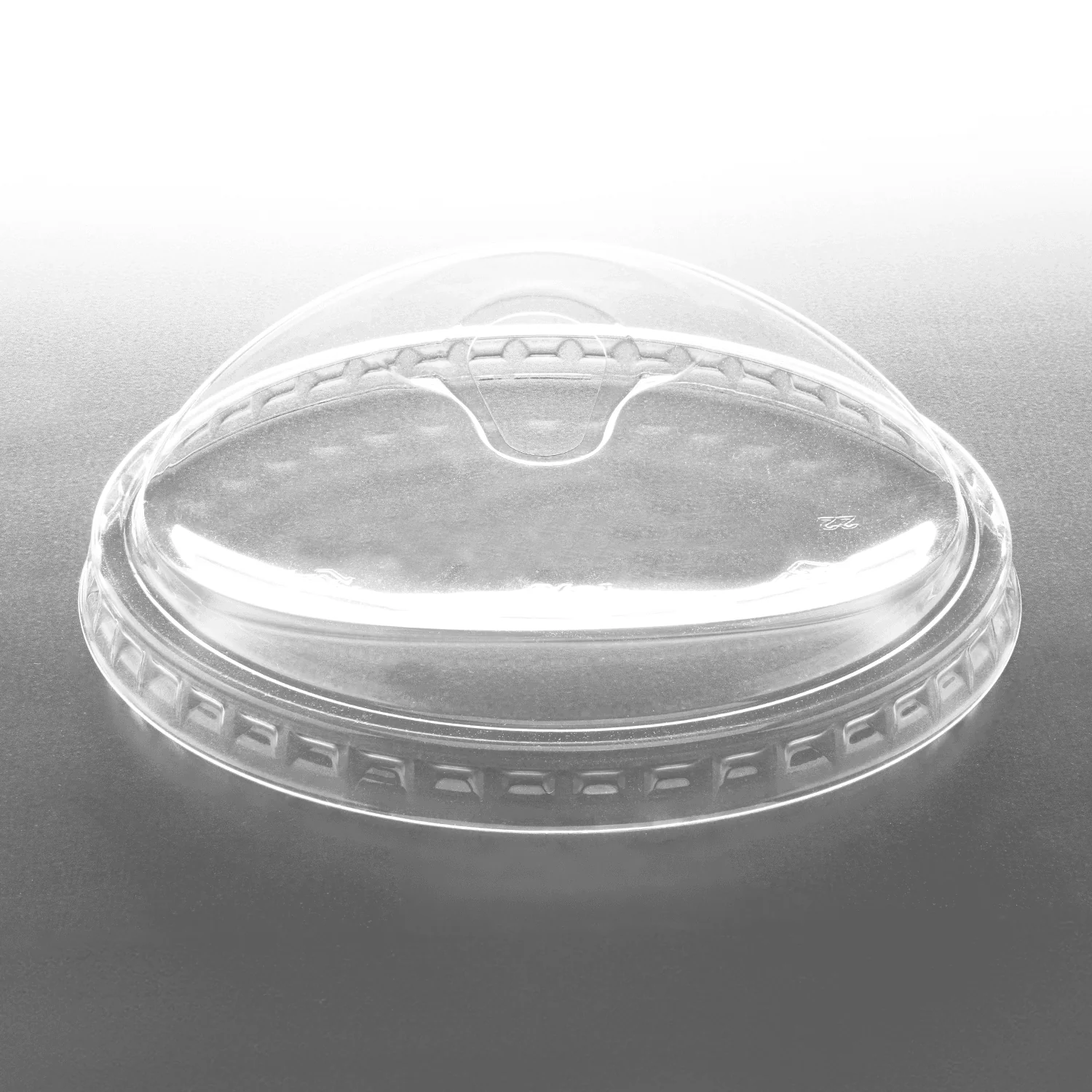 [1,000 ct] Strawless Sipper Lids | PET | 98 mm | Clear | No Cap - Image 2