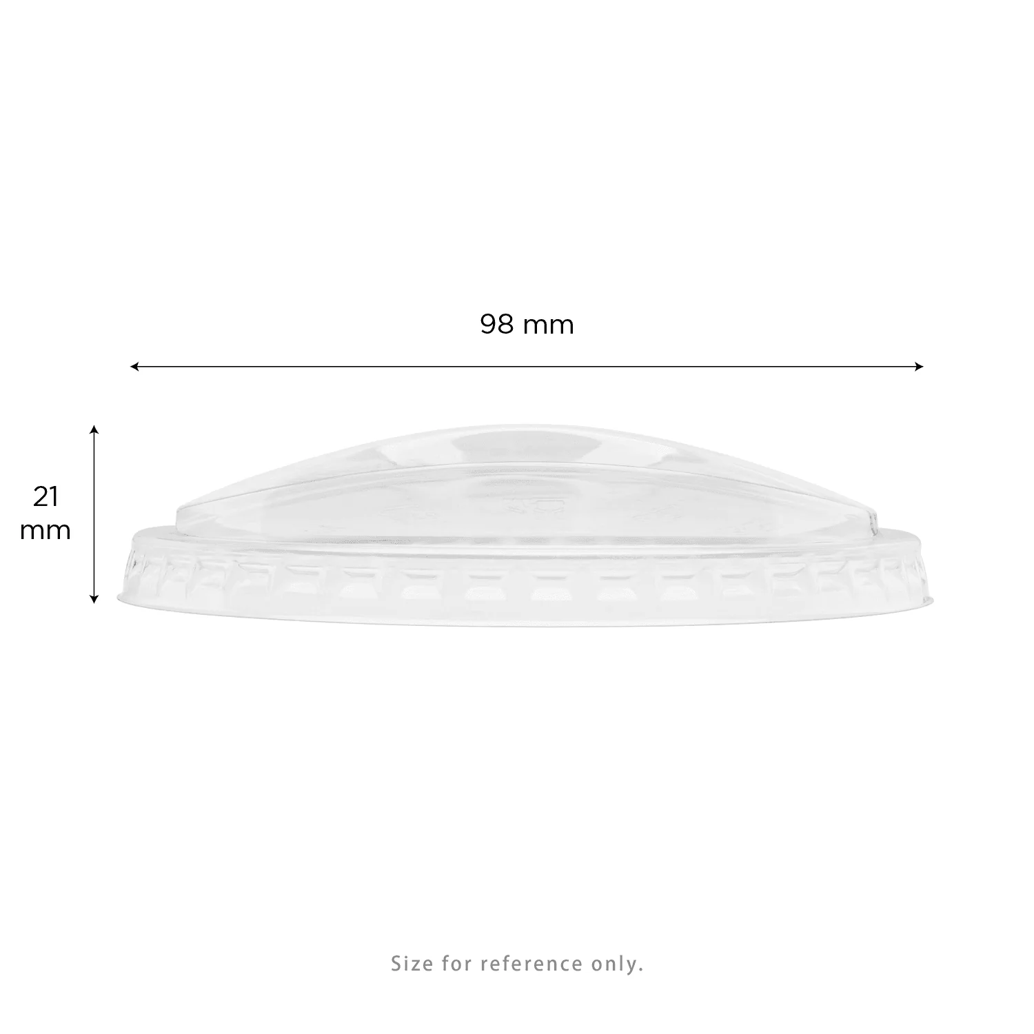 [1,000 ct] Strawless Sipper Lids | PET | 98 mm | Clear | No Cap - Image 6