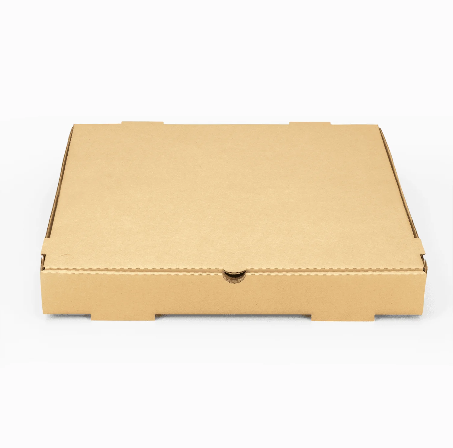 [50 ct] Corrugated Pizza Box, 16''x16''x2'', Kraft - Image 2