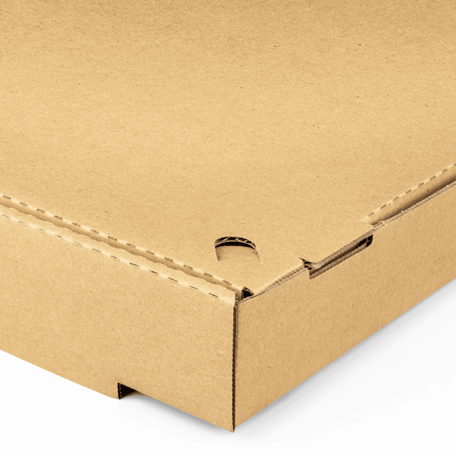[50 ct] Corrugated Pizza Box, 16''x16''x2'', Kraft - Image 6