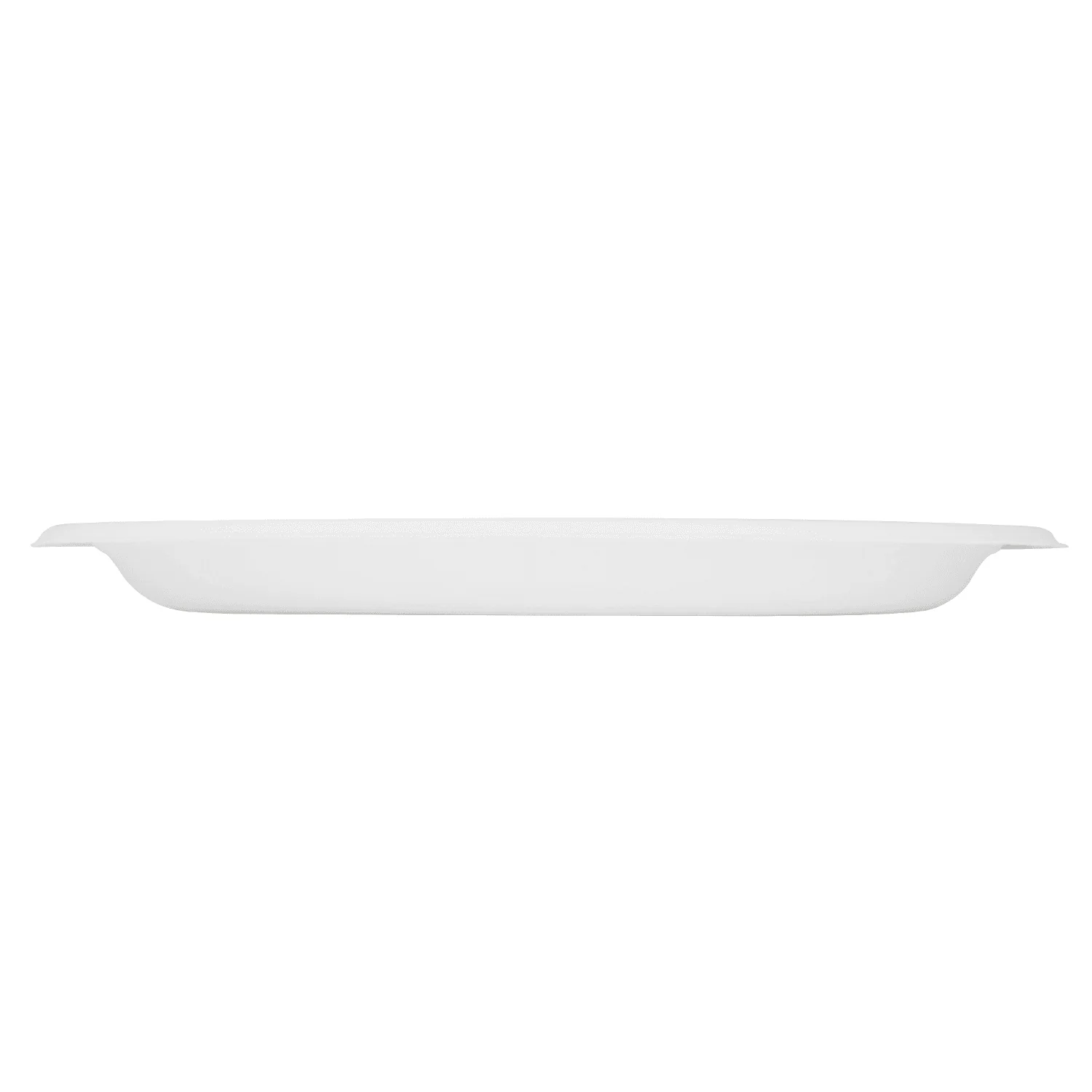 Karat Earth 10'' Molded Fiber Round Plates, PFAS Free, White - 500 pcs - Image 7