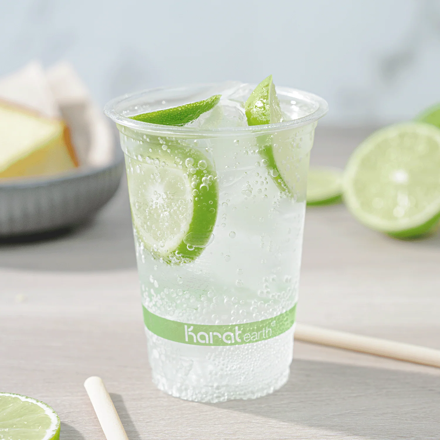 Karat Earth 10oz PLA Eco-Friendly Cups (78mm), Generic Print - 1,000 pcs