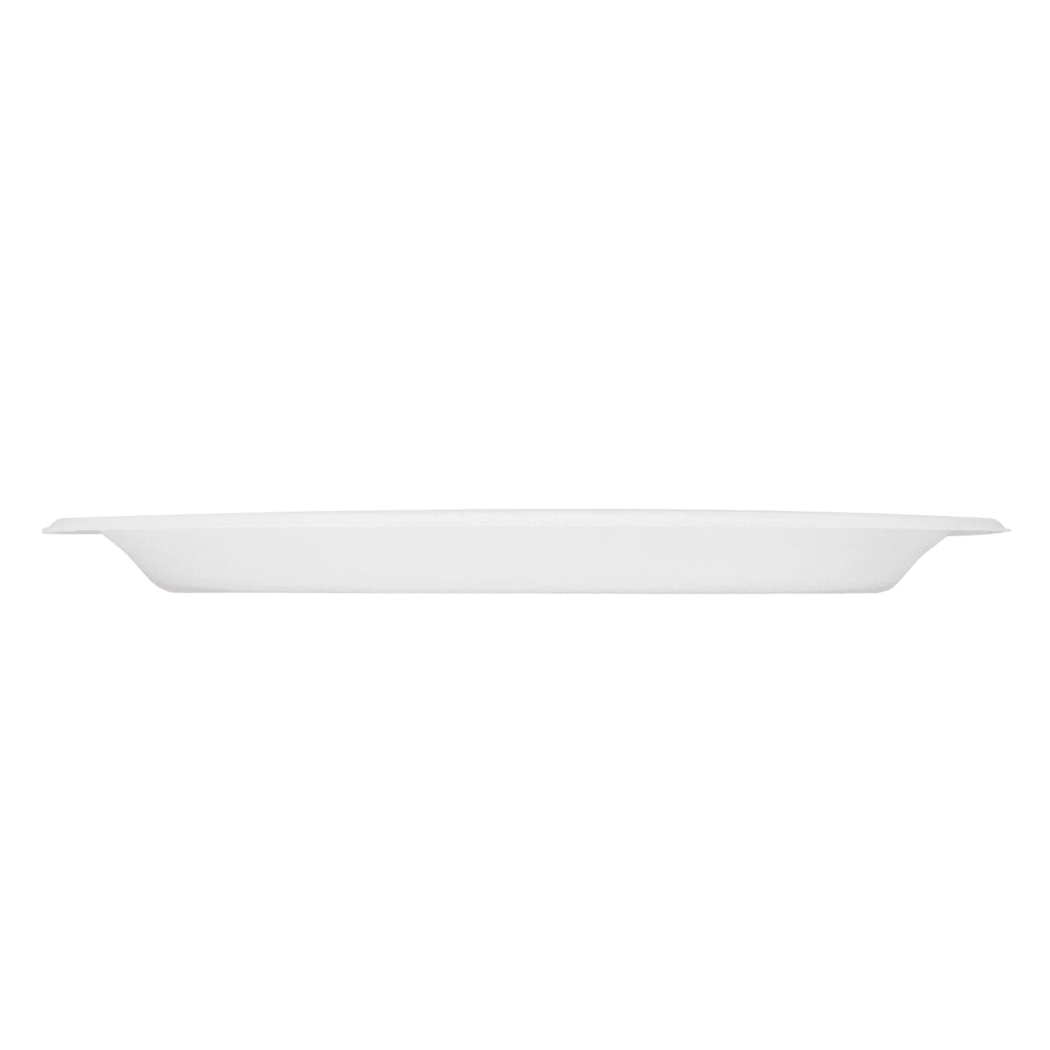 Karat Earth 12.5''x10'' Molded Fiber Oval Plates, PFAS Free, White - 500 pcs - Image 6