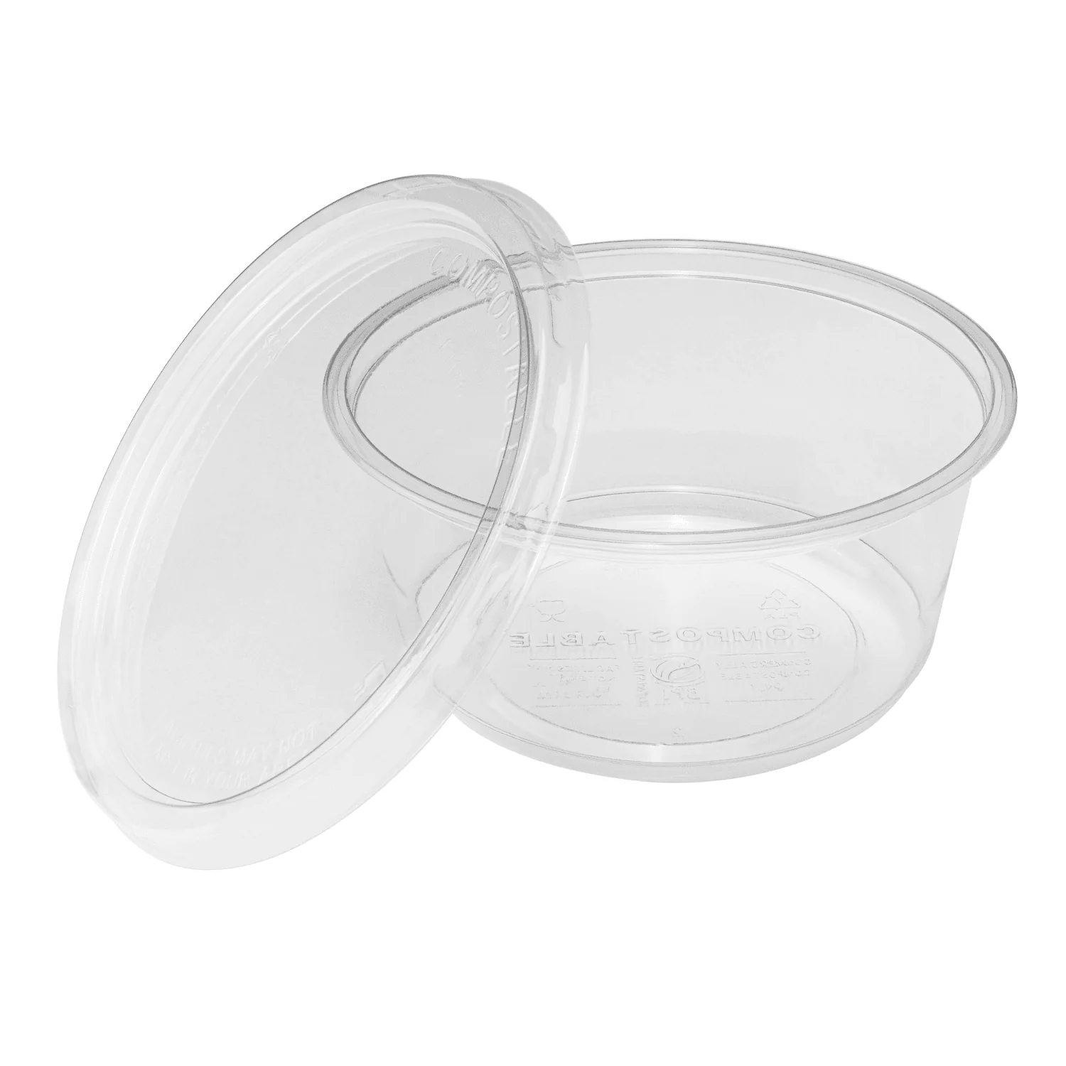 Karat Earth 12oz Eco-Friendly PLA Round Deli Container (117mm) - 500 pcs - Image 11