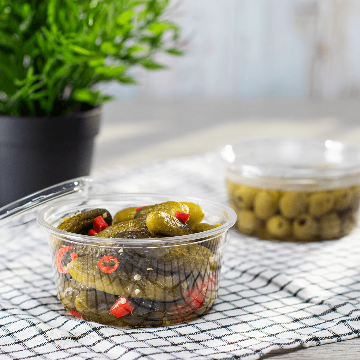 Karat Earth 12oz Eco-Friendly PLA Round Deli Container (117mm) - 500 pcs - Image 12