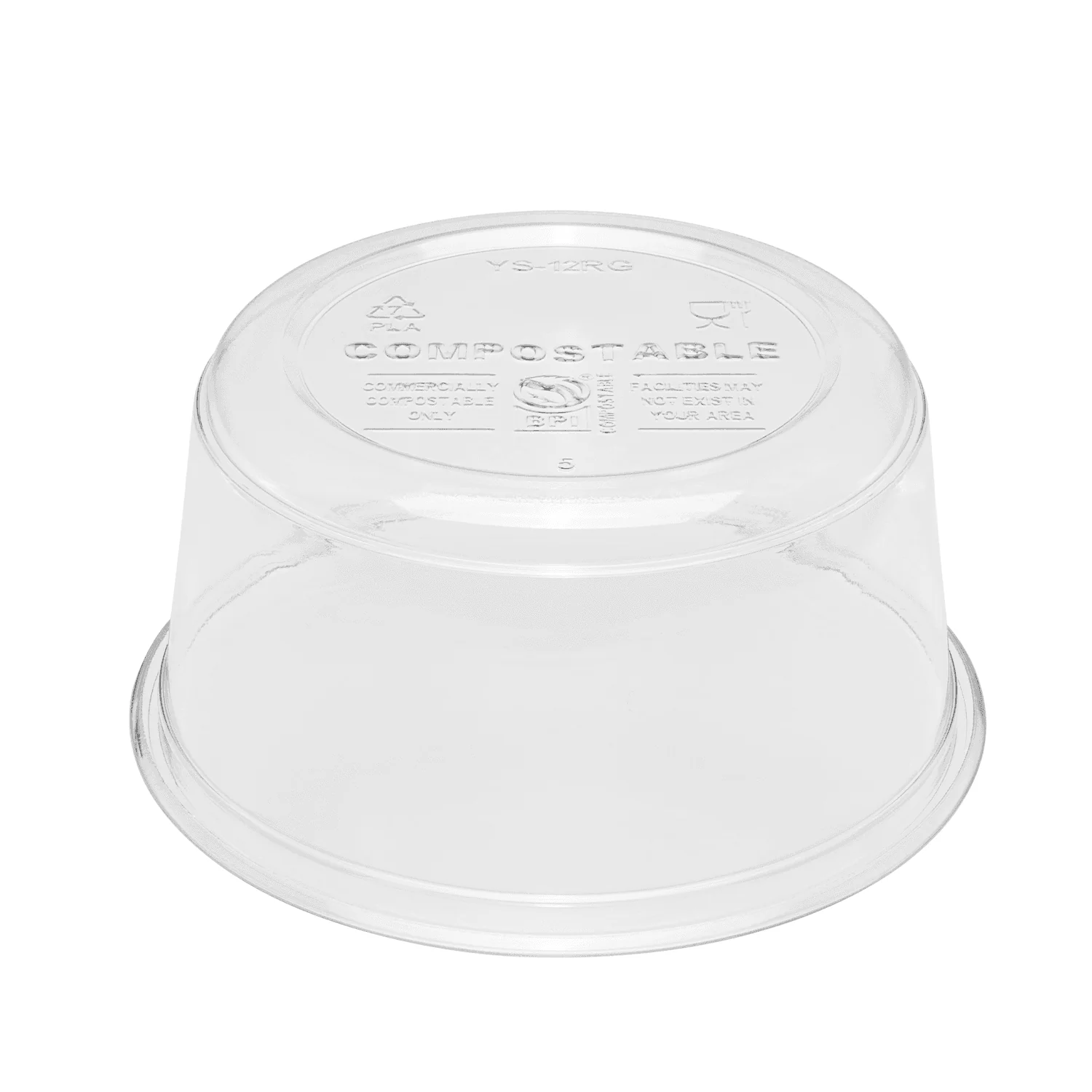 Karat Earth 12oz Eco-Friendly PLA Round Deli Container (117mm) - 500 pcs - Image 9