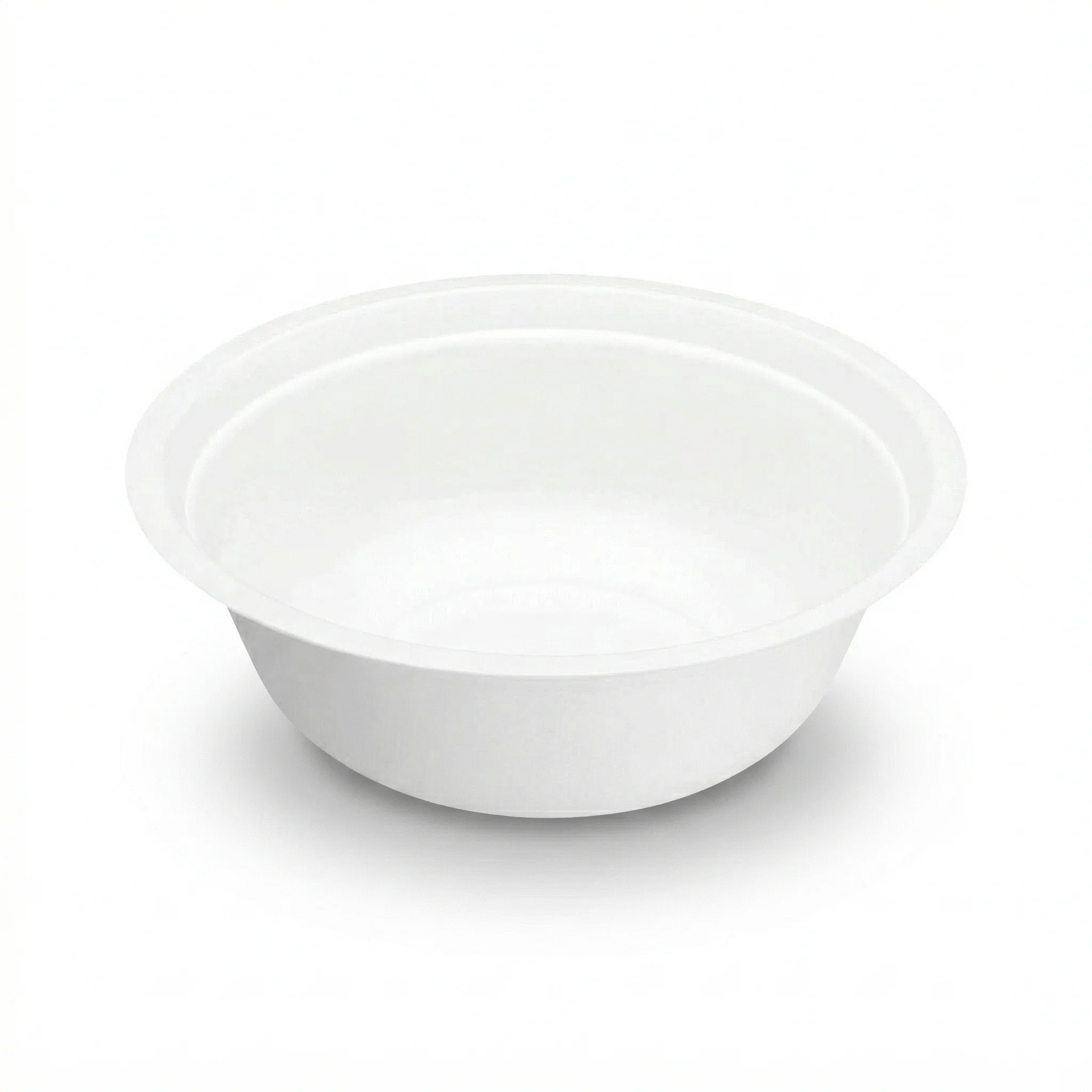 Karat Earth 16oz PFAS Free Eco-Friendly Bagasse Rice Bowl, White - 1,000 pcs - Image 2
