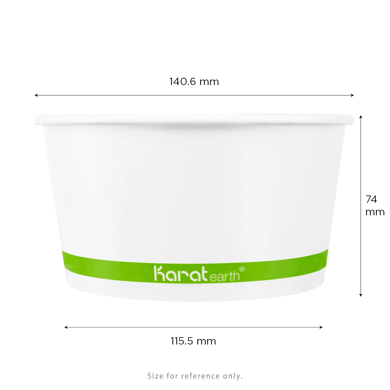Karat Earth 24 oz Eco-Friendly Paper Food Containers (142mm), Generic Print - 600 pcs - Image 5