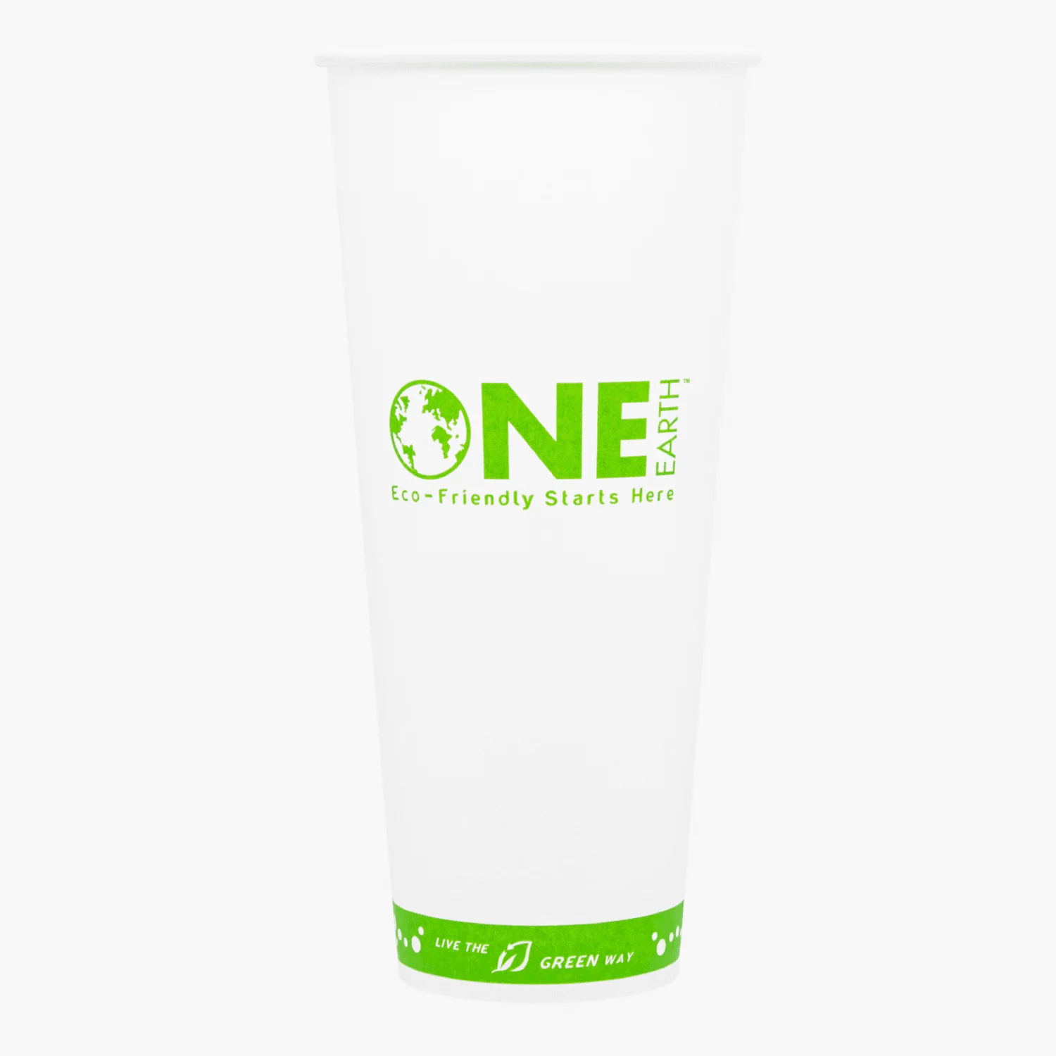 Karat Earth 24oz Eco-Friendly Paper Hot Cups (90mm), One Cup, One Earth Print - 500 pcs - Image 4