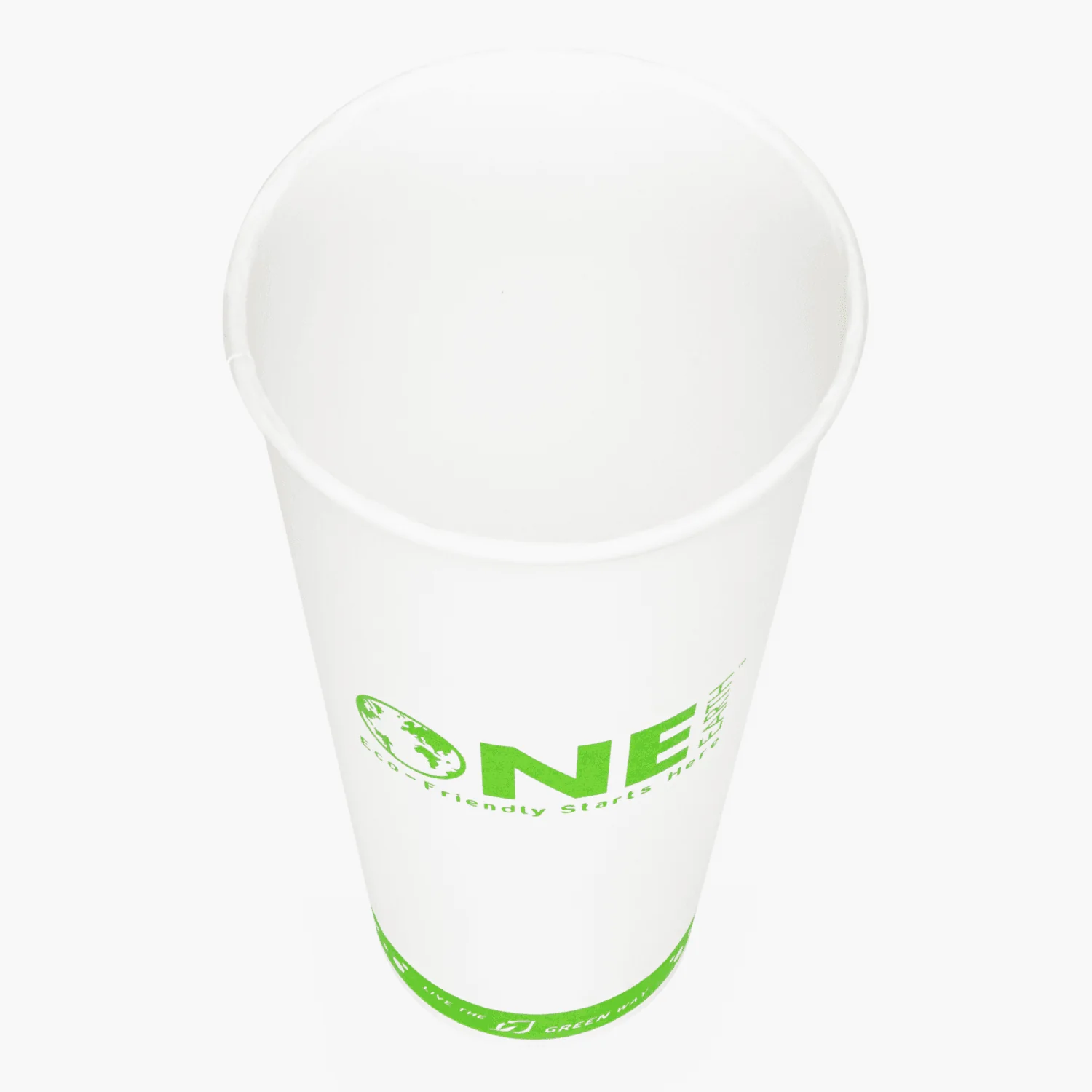 Karat Earth 24oz Eco-Friendly Paper Hot Cups (90mm), One Cup, One Earth Print - 500 pcs - Image 7