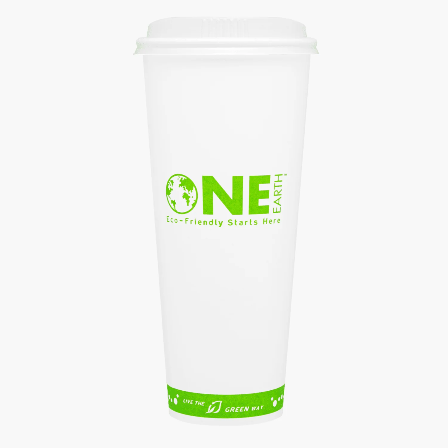 Karat Earth 24oz Eco-Friendly Paper Hot Cups (90mm), One Cup, One Earth Print - 500 pcs - Image 9