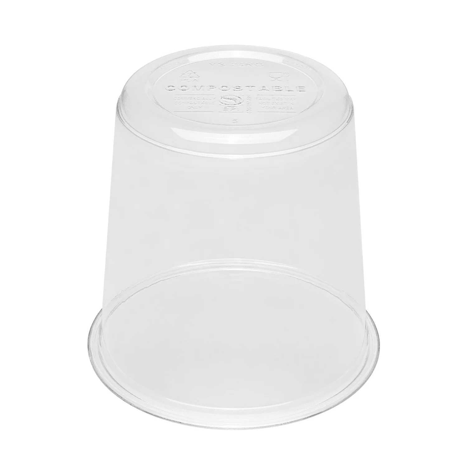 Karat Earth 24oz Eco-Friendly PLA Round Deli Container (117mm) - 500 pcs - Image 8