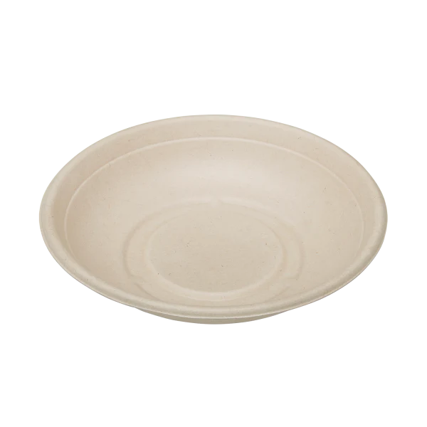 Karat Earth 24oz Molded Fiber Round Bowl, PFAS Free, Natural - 500 pcs - Image 8