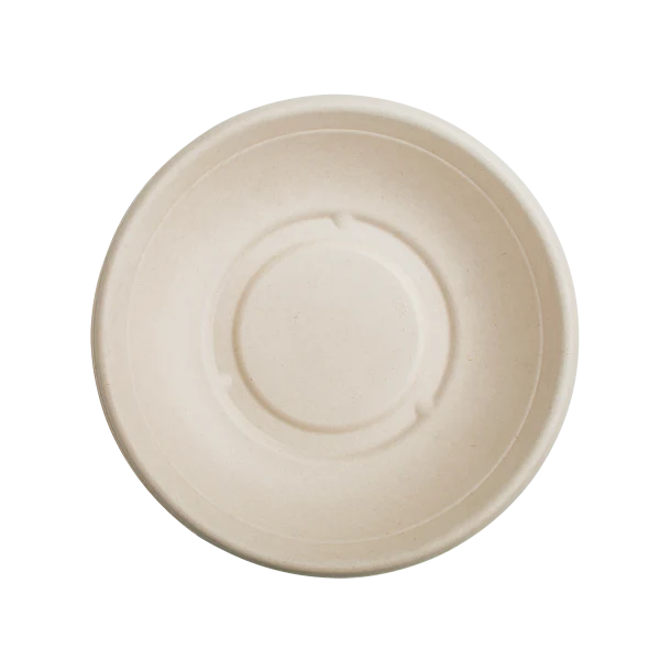 Karat Earth 24oz Molded Fiber Round Bowl, PFAS Free, Natural - 500 pcs - Image 9