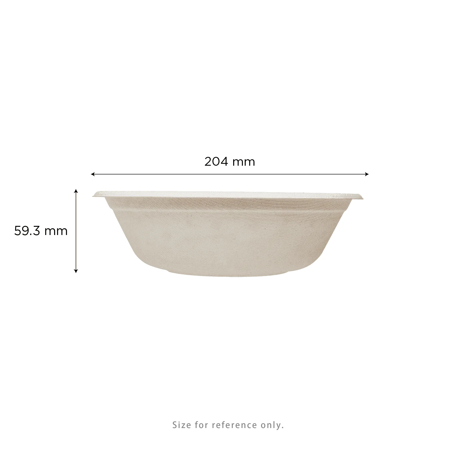 Karat Earth 32oz Molded Fiber Round Bowl, PFAS Free, Natural - 500 pcs - Image 4