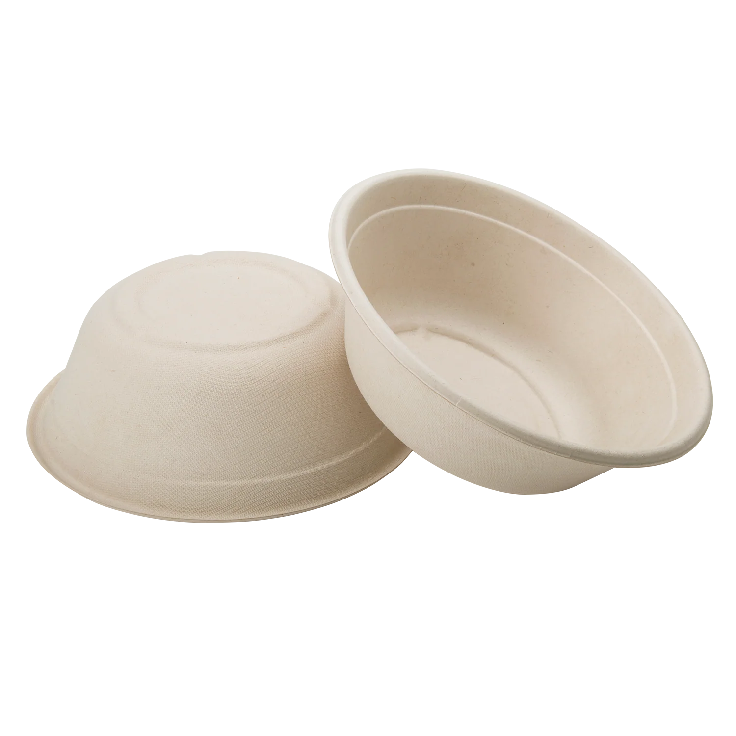 Karat Earth 40oz Molded Fiber Round Bowl, PFAS Free, Natural - 500 pcs - Image 6