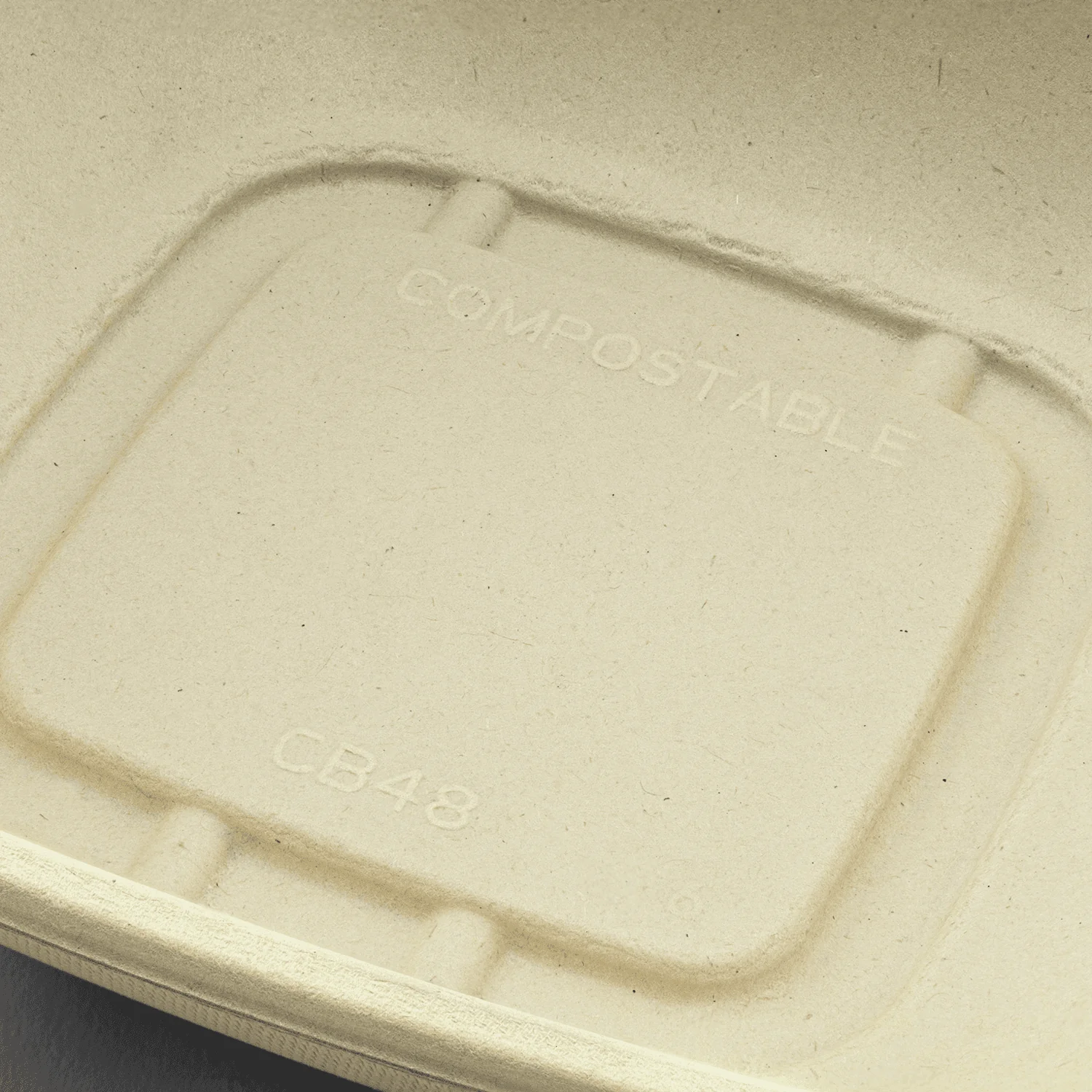 Karat Earth 48oz Molded Fiber Square Bowl, PFAS Free Containers, Natural - 300 pcs - Image 6