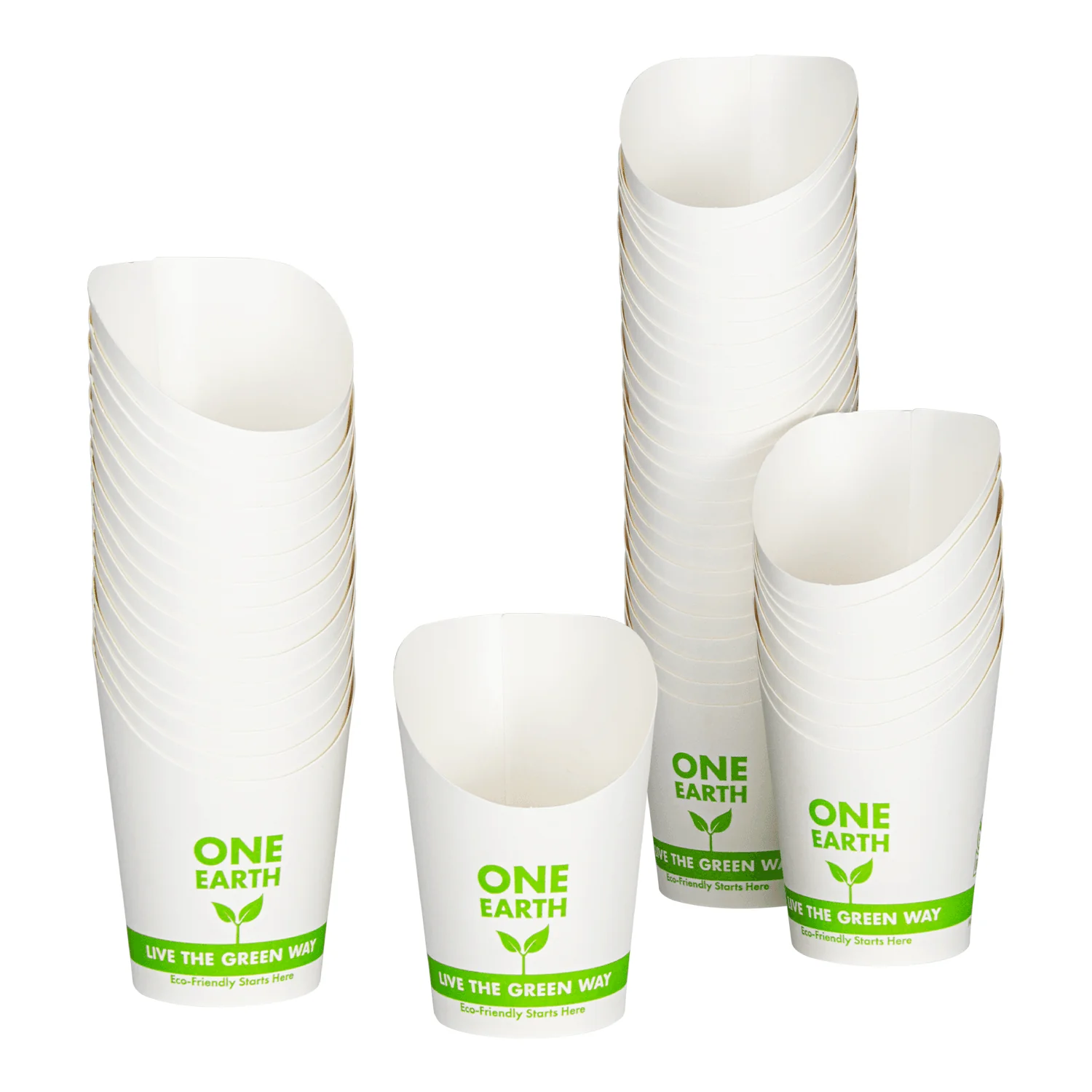 Karat Earth 5.5 oz ONE EARTH Eco-Friendly Paper Charcuterie Cups, Scoop Cups - 1,000 pcs - Image 3