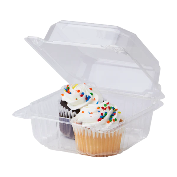 Karat Earth 6''x6'' PLA Hinged Containers - 500 pcs - Image 8