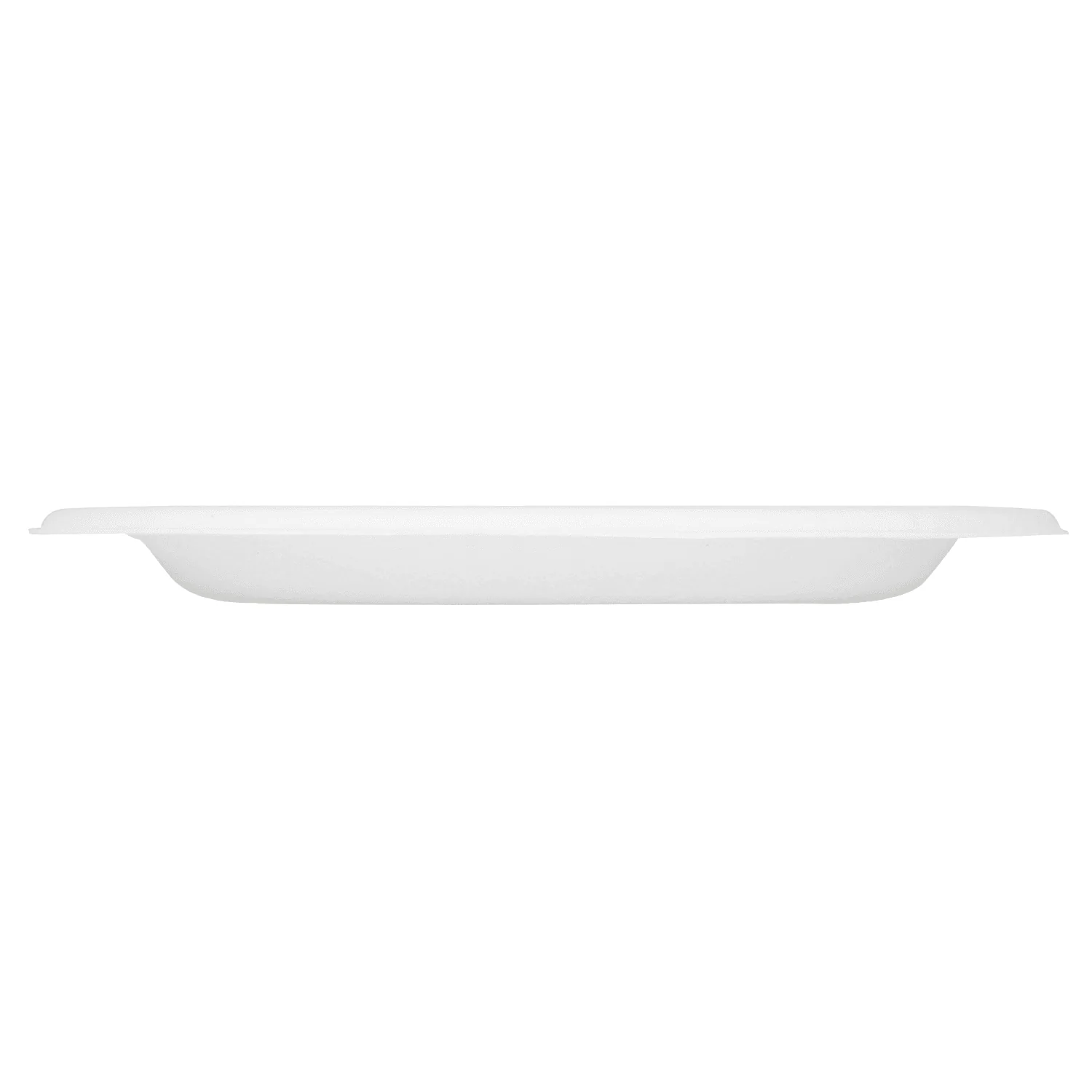 Karat Earth 7'' Molded Fiber Round Plates, PFAS Free, White - 1,000 pcs - Image 6