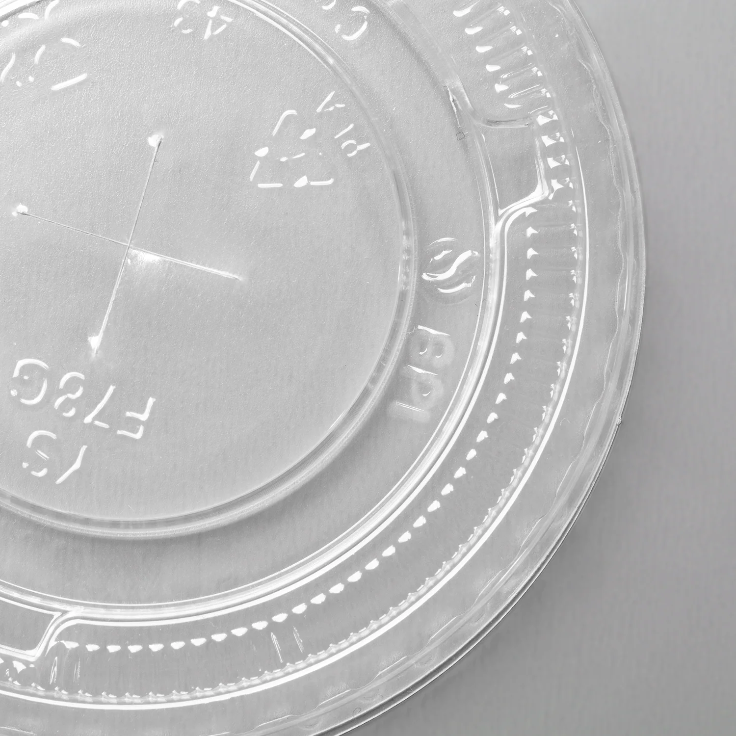Karat Earth 78mm PLA Flat Lid for 10oz PLA Cup - 1,000 pcs - Image 6