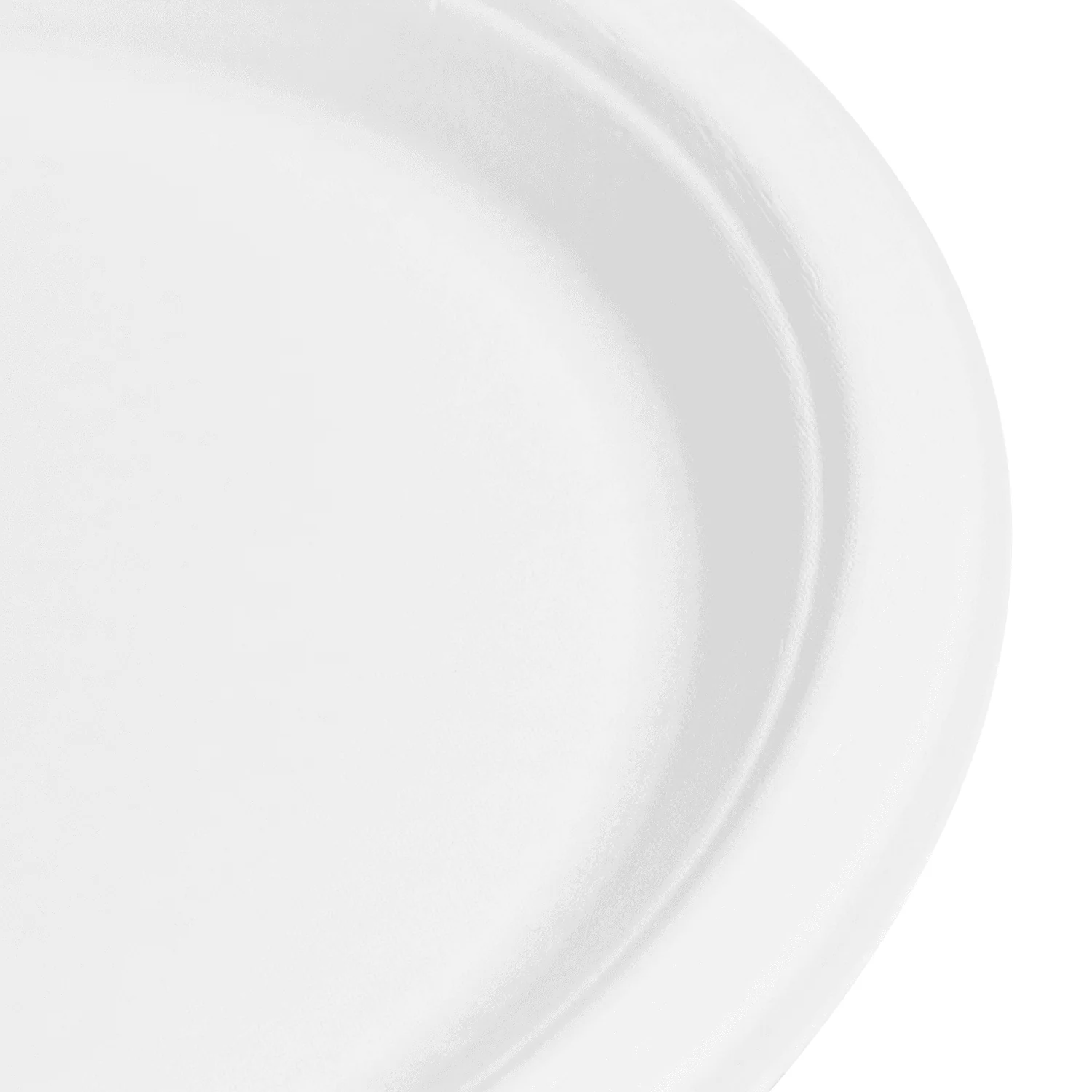 Karat Earth 9'' Molded Fiber Round Plates, PFAS Free, White - 500 pcs - Image 7