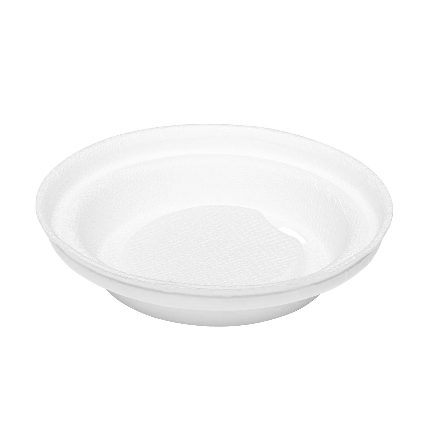 Karat Earth 90mm Bagasse Sipper Dome Lid for 10-24oz Hot Cup, White - 500 pcs - Image 6