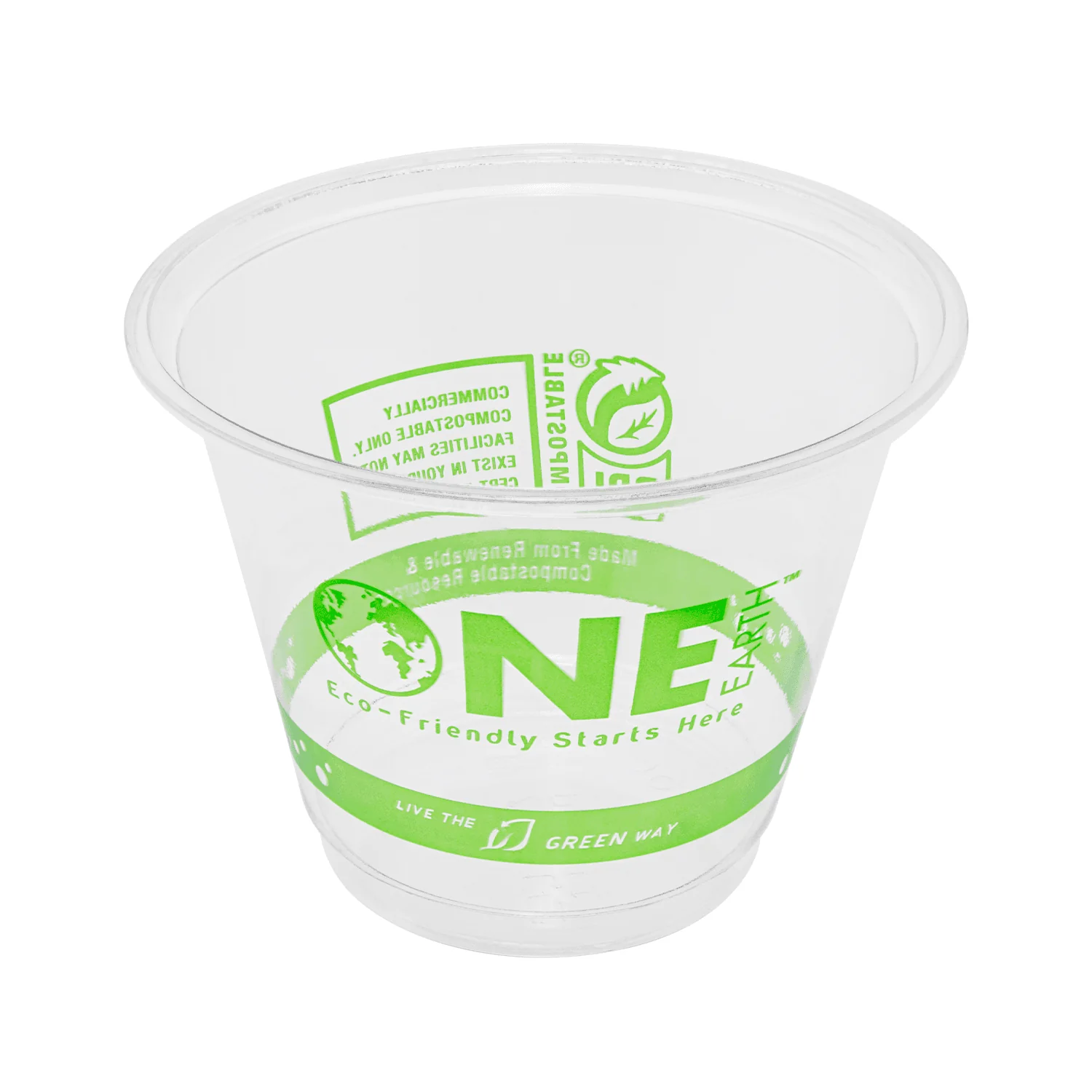 Karat Earth 9oz PLA Cup (92mm), Generic Print - 1,000 pcs - Image 2