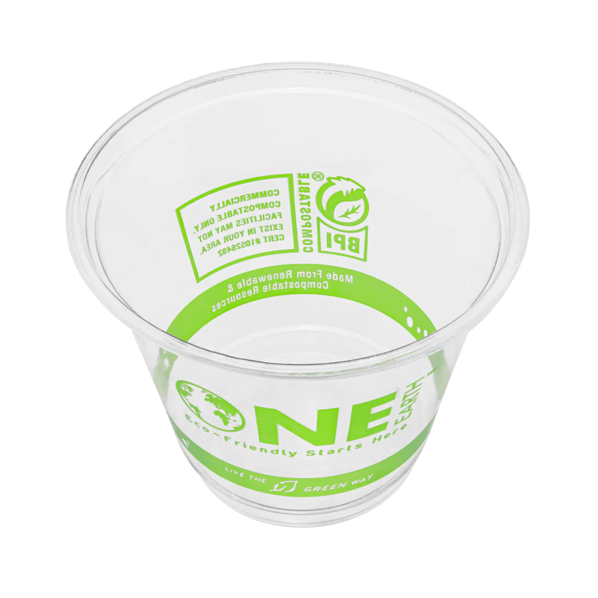Karat Earth 9oz PLA Cup (92mm), Generic Print - 1,000 pcs - Image 5