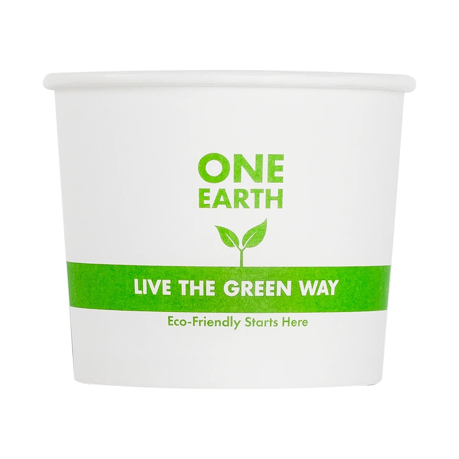 Karat Earth Eco-Friendly 10oz Paper Cold/ Hot Food Container (90.8mm), Generic Print - 1,000 pcs - Image 8