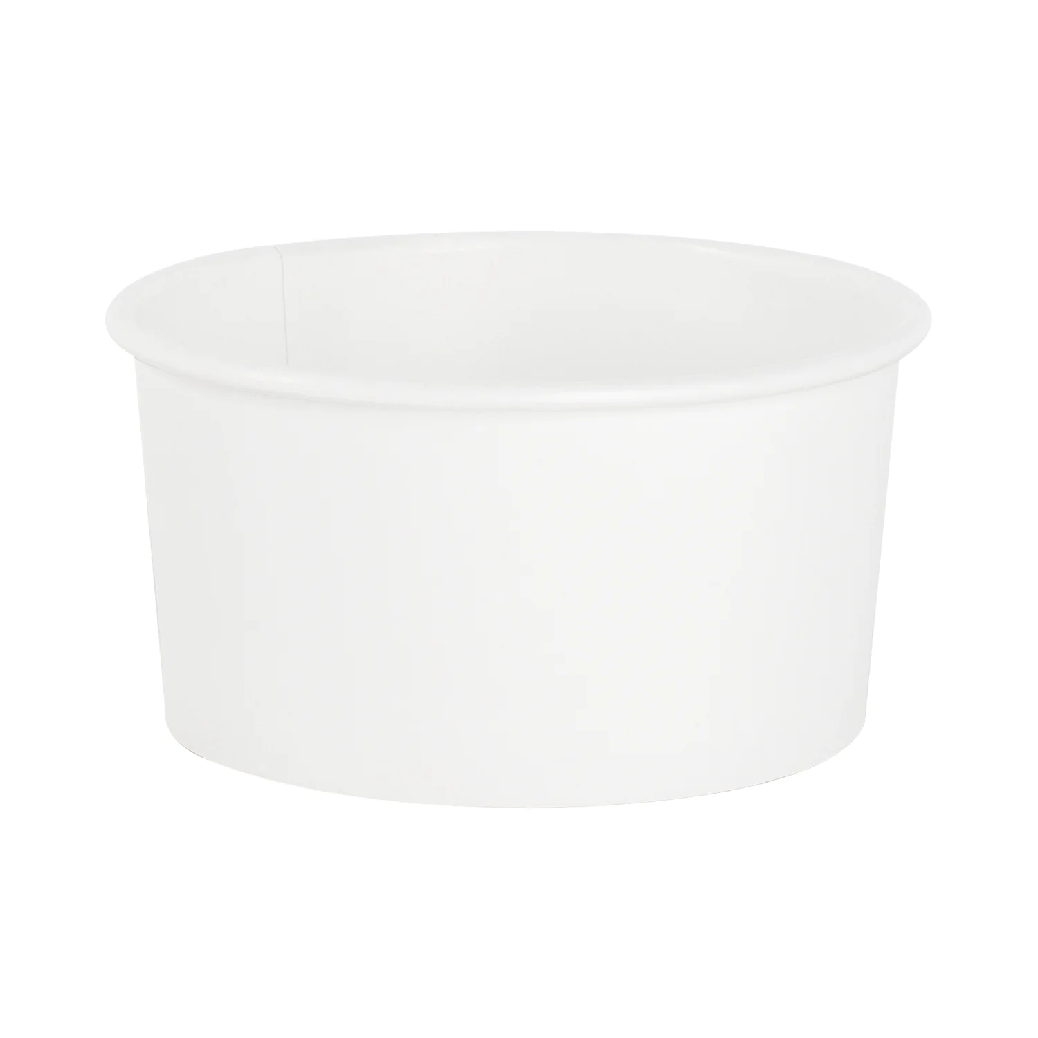 Karat Earth Eco-Friendly 6oz Paper Cold/ Hot Food Container (90.8mm), White - 1,000 pcs - Image 4