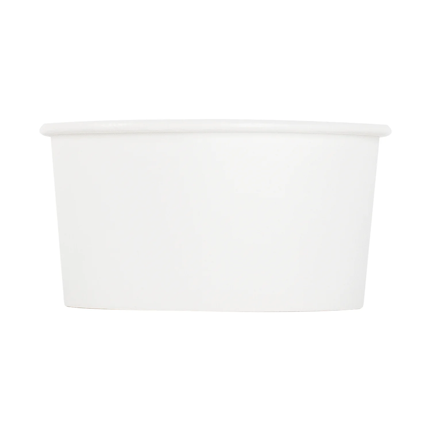 Karat Earth Eco-Friendly 6oz Paper Cold/ Hot Food Container (90.8mm), White - 1,000 pcs - Image 7