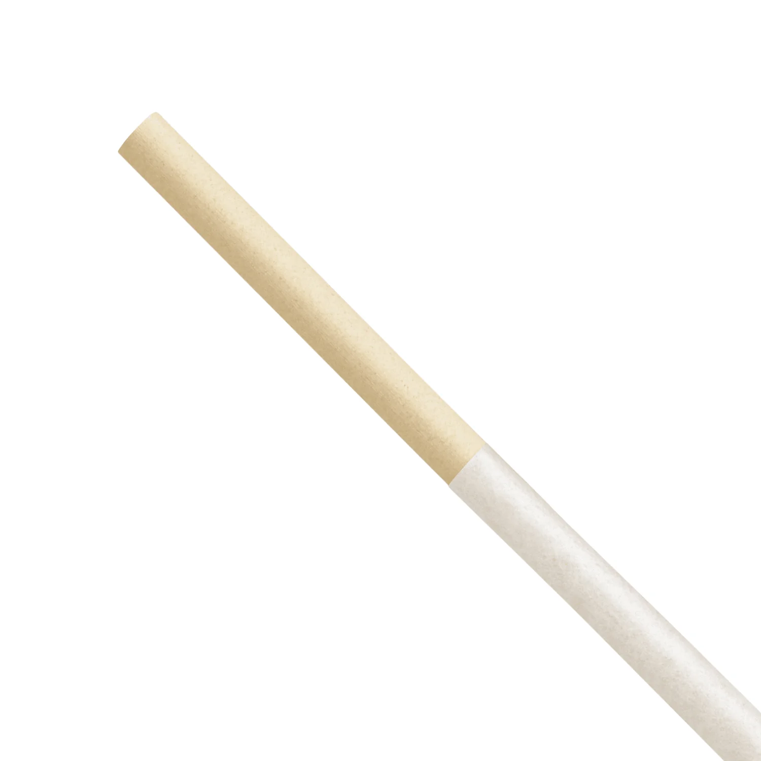 Karat Earth 9" Diagonal Cut Bamboo Fiber Giant Straws (8mm) Paper Wrapped, Natural - 3,000 pcs - Image 8