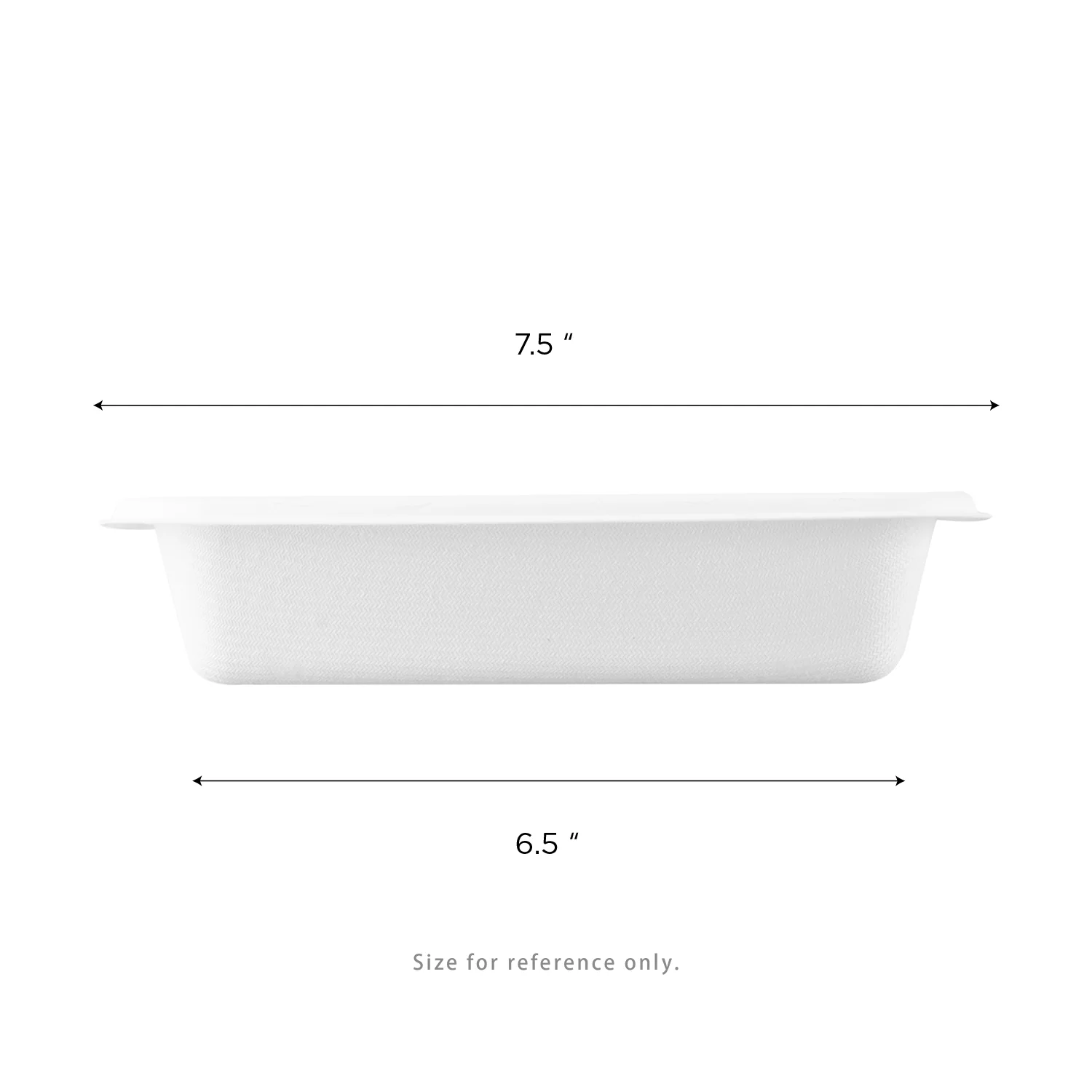 Karat Earth 2 Compartments, Molded Fiber Nacho Tray, PFAS free - 600 pcs - Image 5