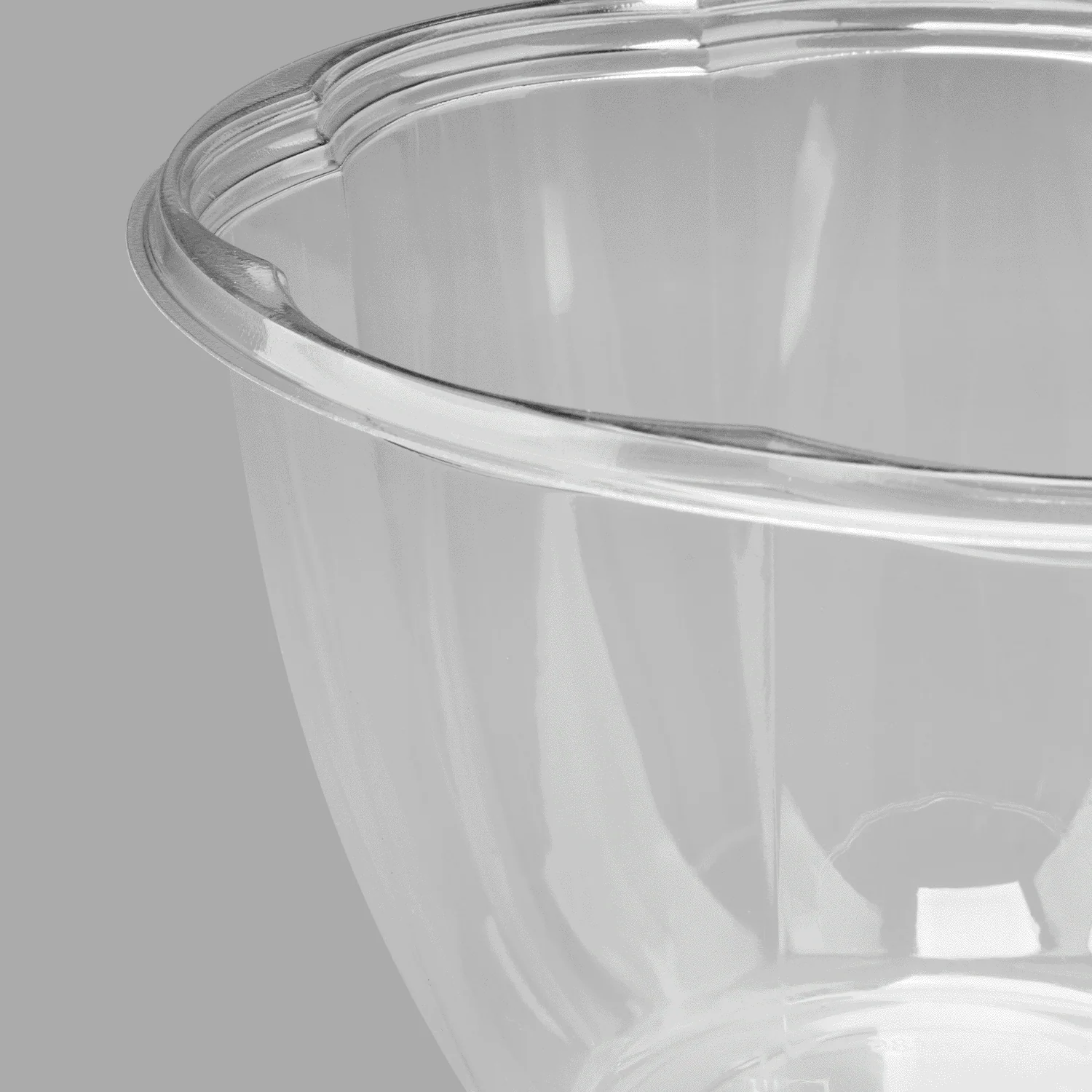 Karat Earth PLA 48 oz Salad Container (175 mm), Clear - 300 pcs - Image 6