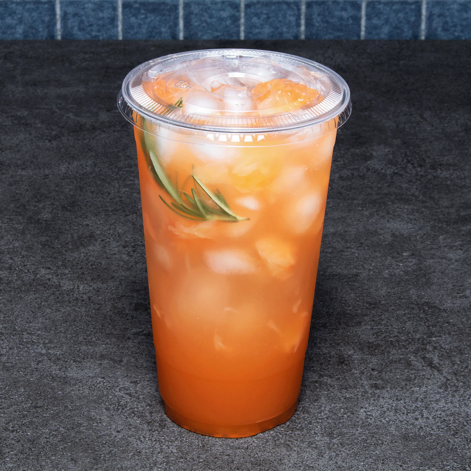 Karat Earth PLA Flat Lid for 32oz Cup (107mm) - 500 pcs - Image 4