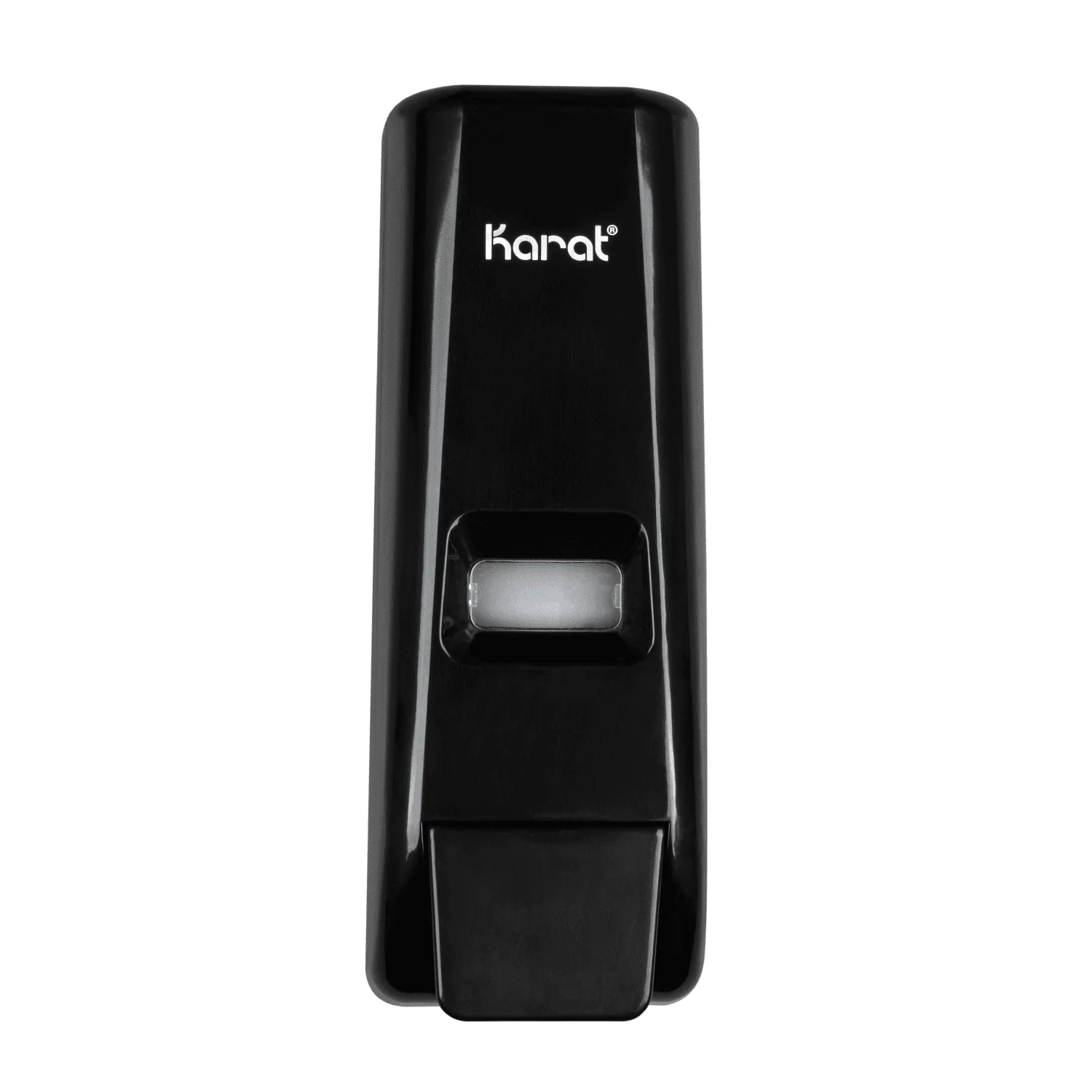 13.5oz Hand Soap Refillable Liquid Dispenser, Stand/Wall Mount, Black - 1 unit - Image 2