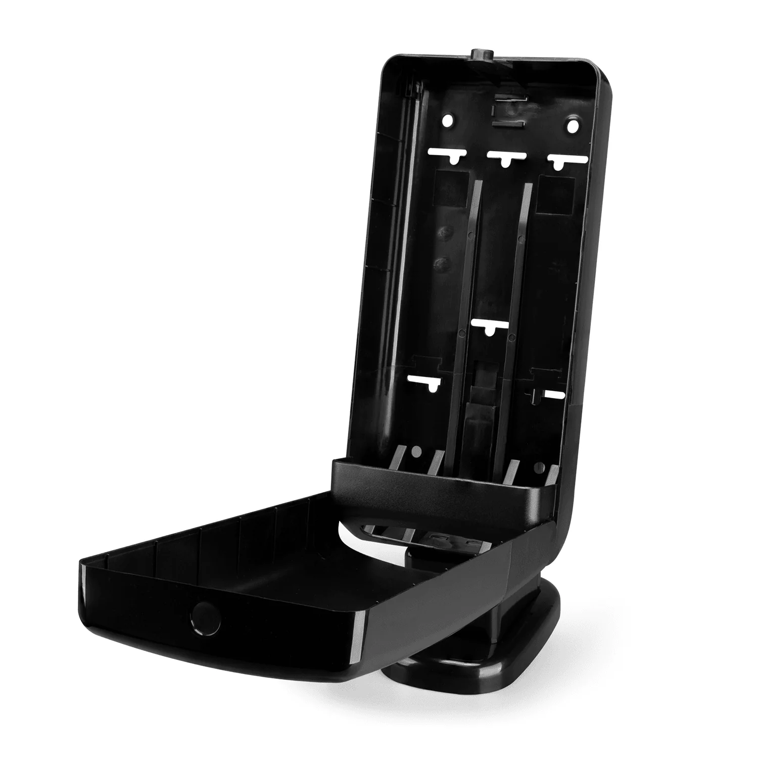 Interfold Dispenser for Dispense Nap, Stand/Tabletop, Black - 1 unit - Image 6
